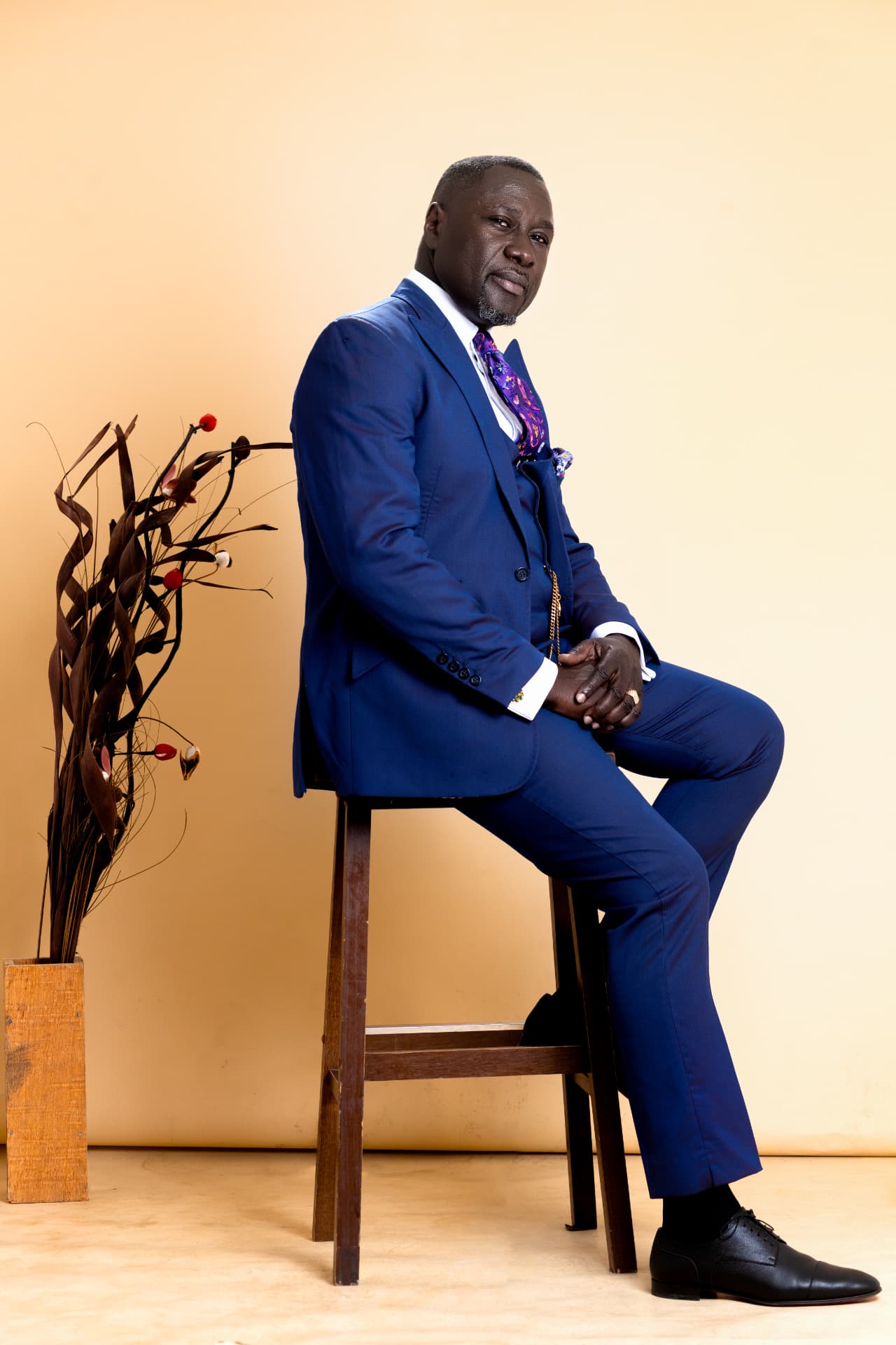 Apostle Fifi Yorke seated